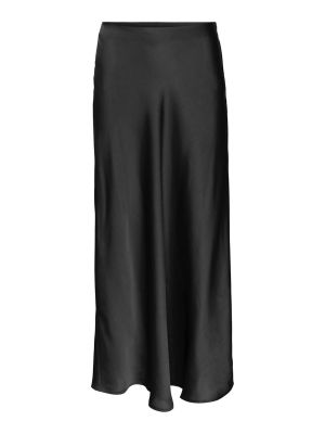 Maksi suknja s uzorkom srca Vero Moda crna
