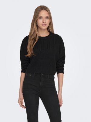 Пуловер Only черно