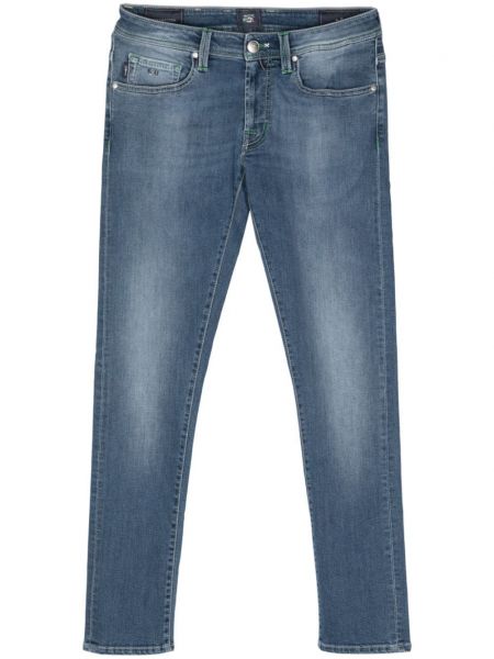 Slim fit skinny jeans Sartoria Tramarossa blau