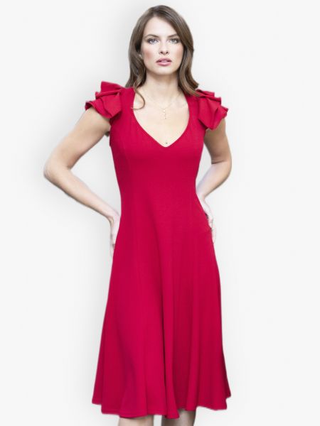 Košeľové šaty Hotsquash červená