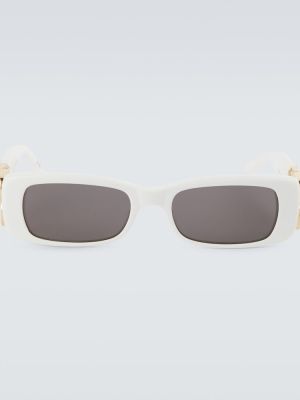 Saulesbrilles Balenciaga balts