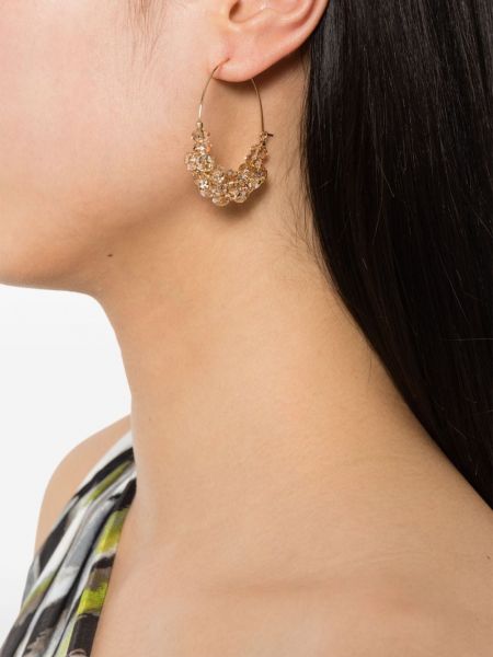 Boucles d'oreilles avec perles Isabel Marant doré