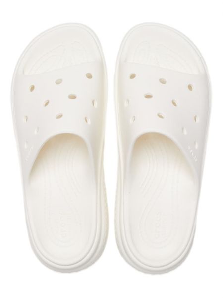 Тапочки Crocs белые