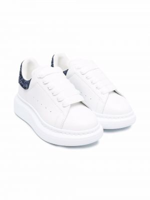 Tykk sneakers for jenter Alexander Mcqueen Kids hvit