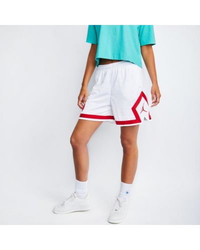 Pallacanestro pantaloncini Jordan bianco