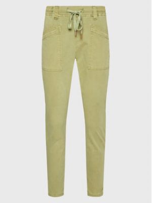 Pantalon large Cream vert