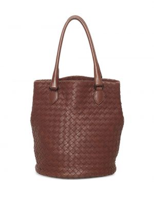 Bottega Veneta Pre-Owned Intrecciato leather bucket bag - Marron Bottega Veneta Pre-owned
