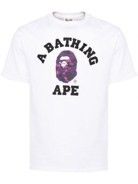 Tişört A Bathing Ape® beyaz