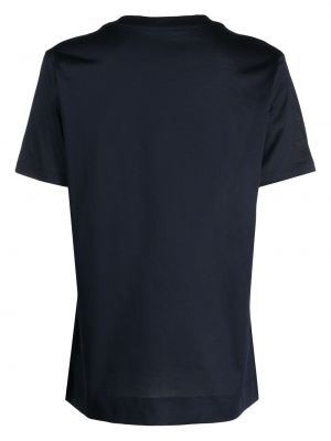 T-shirt en coton avec manches courtes Circolo 1901 bleu