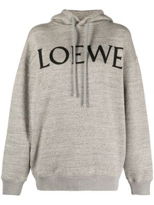 Hoodie Loewe grå