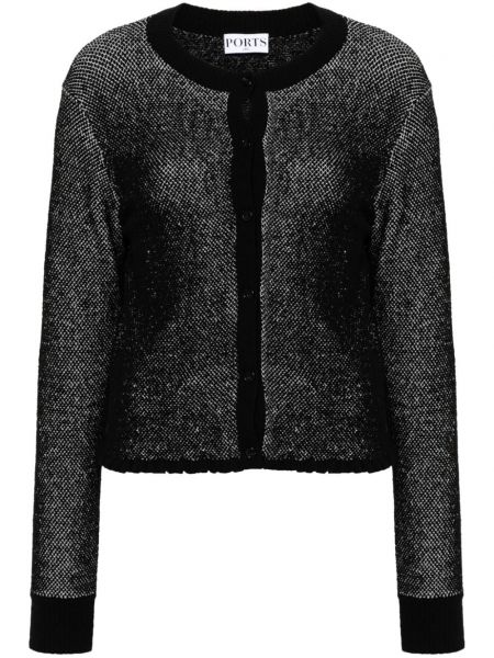 Cardigan lung cu volane Ports 1961