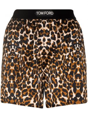 Shorts mit print mit leopardenmuster Tom Ford