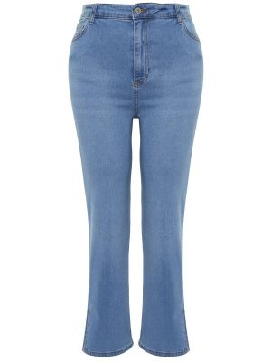 Priliehavé džínsy s rovným strihom Trendyol