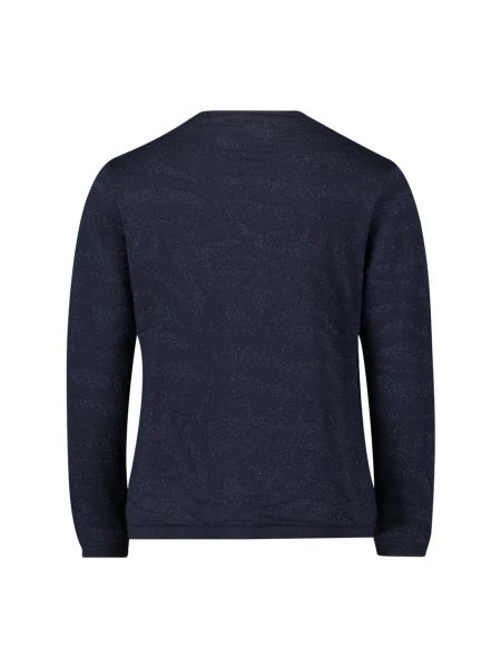 Dzianinowy sweter z nadrukiem zwierzęcym Betty Barclay niebieski