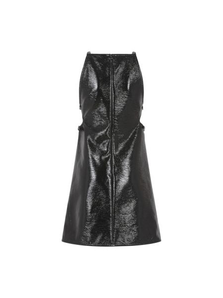 Mini vestido Courrèges negro