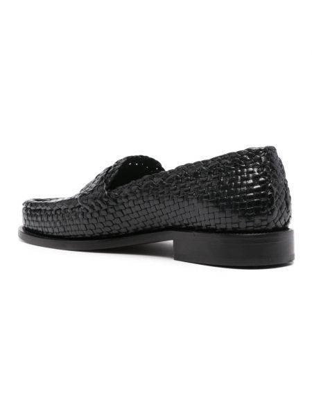 Loafers de cuero Marni negro