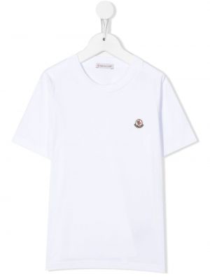 T-shirt för tjejer Moncler Enfant vit