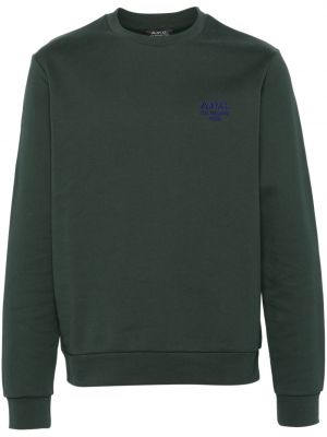 Siuvinėtas džemperis A.p.c. žalia