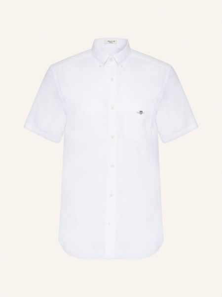 Koszula z krótkim rękawem Gant biała