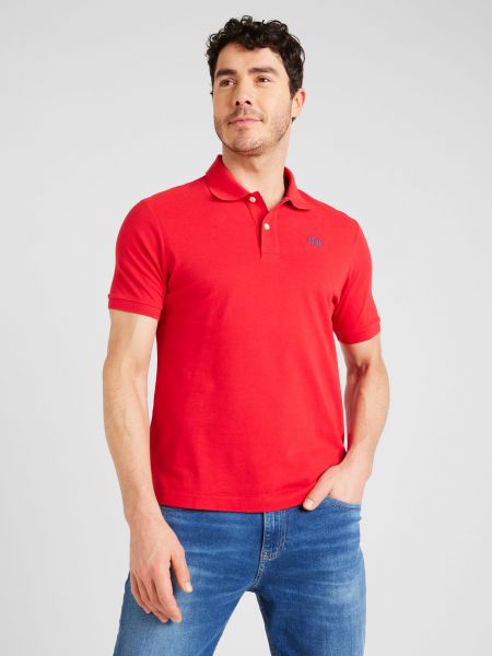 Polo marškinėliai La Martina raudona