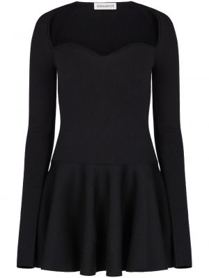 Koktejlové šaty Nina Ricci černé