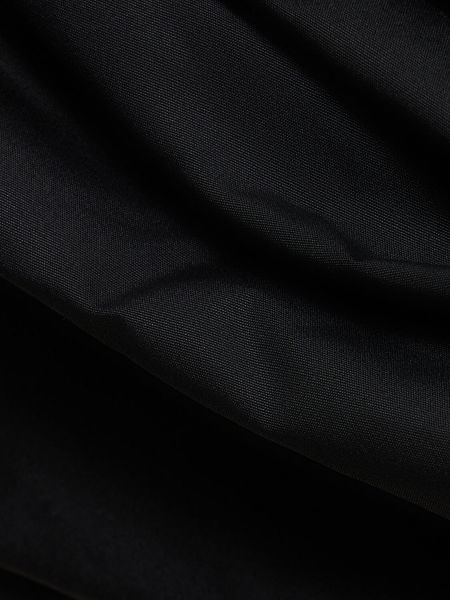 Памучна мини рокля Magda Butrym черно
