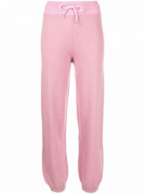 Pantaloni con stampa Kenzo rosa