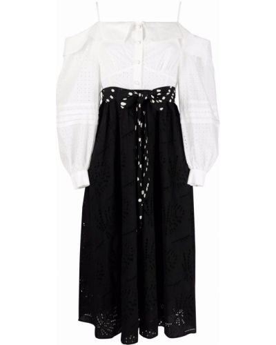 Платье миди Dvf Diane Von Furstenberg, черное