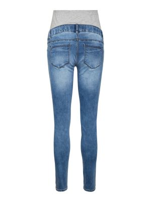Jeans skinny Mamalicious bleu