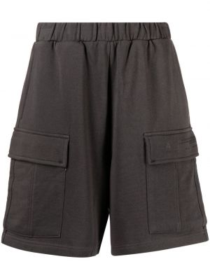 Shorts de sport en coton à imprimé Chocoolate gris