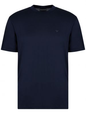 Тениска Emporio Armani синьо