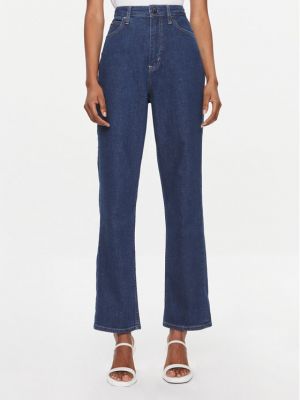 Voľné priliehavé džínsy s rovným strihom Calvin Klein