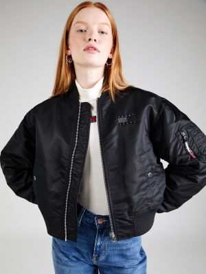 Giacca bomber Tommy Jeans nero