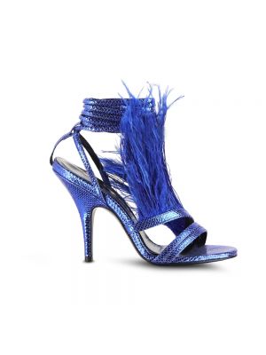 Sandały Patrizia Pepe niebieskie