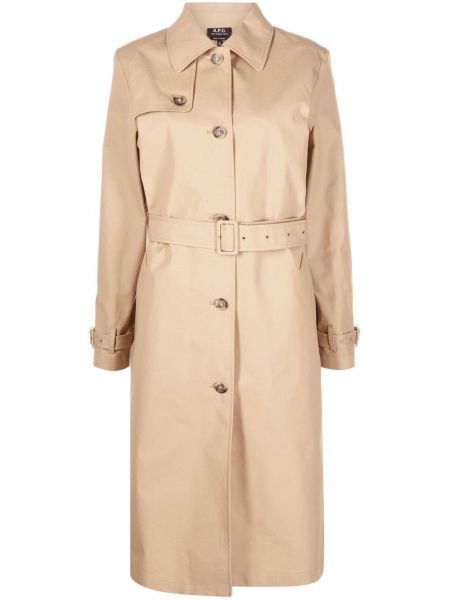 Trench din bumbac A.p.c. bej