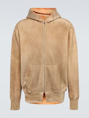 Pamučna hoodie s kapuljačom od jersey Notsonormal siva
