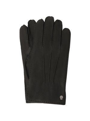 Кожаные перчатки Roeckl черные