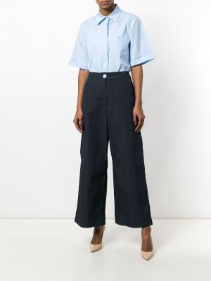 „cargo“ stiliaus kelnės su kišenėmis Walk Of Shame mėlyna