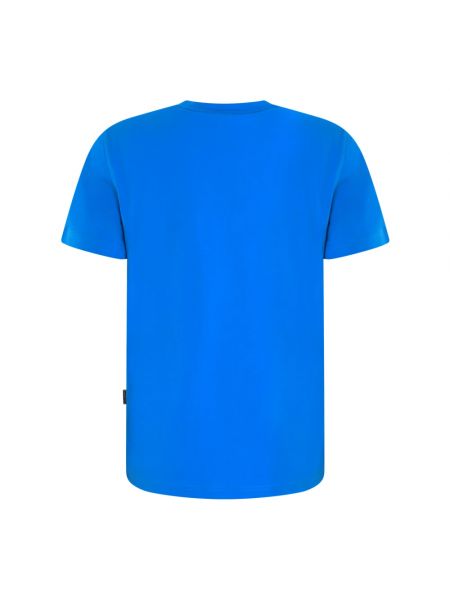 Koszulka z krótkim rękawem Parajumpers niebieska