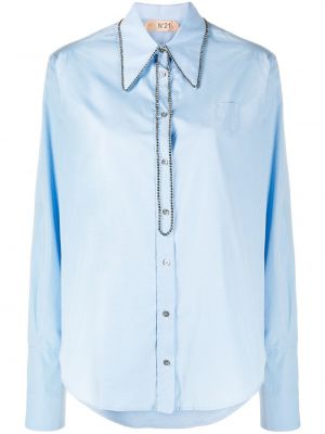 Camisa de cristal Nº21 azul