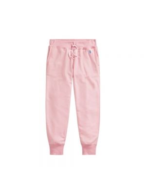 Spodnie sportowe Polo Ralph Lauren różowe