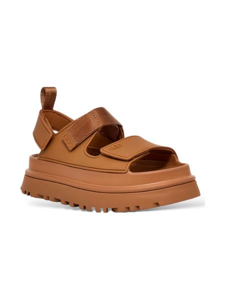 Sandalias con plataforma Ugg marrón