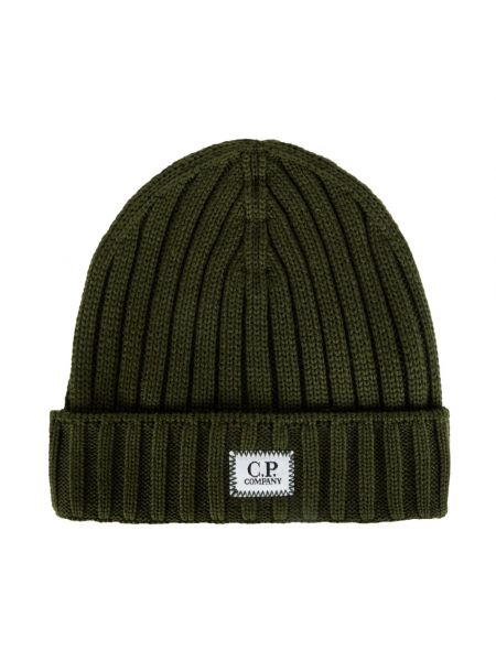 Merinowolle woll mütze C.p. Company grün