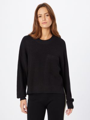 Пуловер Moss Copenhagen черно