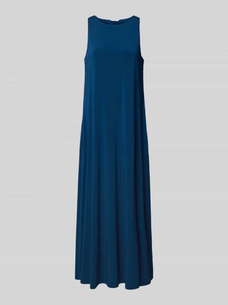 Sukienka długa Max Mara Leisure błękitna