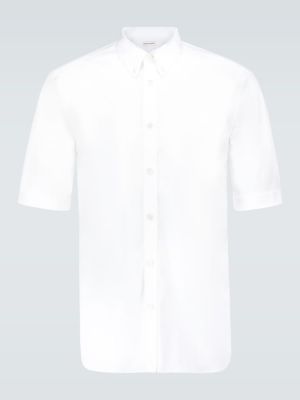 Hemd aus baumwoll Alexander Mcqueen weiß
