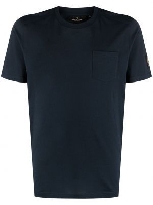 Camiseta con bolsillos Belstaff azul