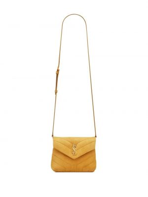 Crossbody väska Saint Laurent gul