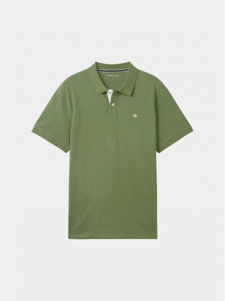 Polo marškinėliai Tom Tailor žalia