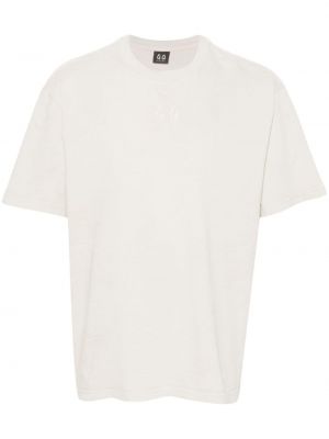Majica s izlizanim efektom 44 Label Group bijela